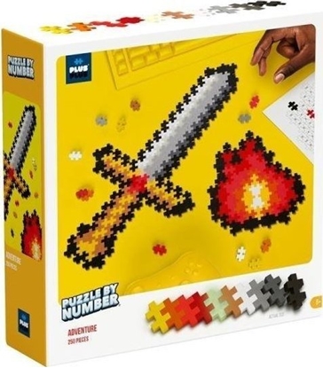 Picture of Plus Plus PLUS-PLUS PUZZLE BY NUMBER PRZYGODA- 250 ELEMENT?W