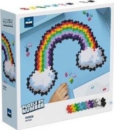 Picture of Plus Plus PLUS-PLUS PUZZLE BY NUMBER T?CZA - 500 ELEMENT?W