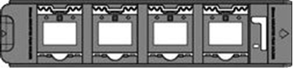 Picture of Plustek slide holder OpticFilm 135 Z-25-A71-0004A124