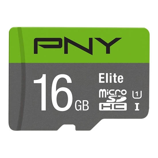 Изображение Karta pamięci microSDHC Elite 16GB P-SDU16GU185GW-GE