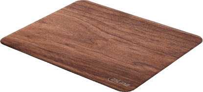 Picture of Podkadka InLine InLine® WoodPad, real wood mouse pad, walnut, 240x200mm