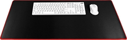 Picture of Podkadka Techonic Podkadka pod klawiatur i mysz dla graczy 900x400x3mm / czarny / obszycie czerwone