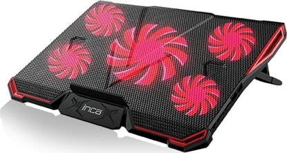 Picture of Podstawka chodzca Triton Inca INC-611GMS podkadka chodzca do laptop 43,2 cm (17") Czarny, Czerwony