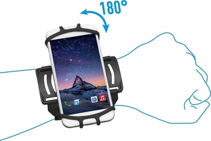 Picture of Podstawka Mobilis Mobilis Universal Wrist Mount/Armband 5-7" HHD