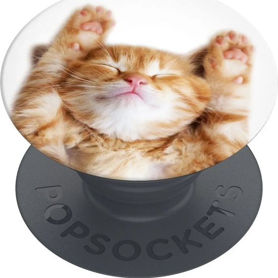Picture of Popsockets Popsockets 2 Snoozy Cat Holder and Phone Stand