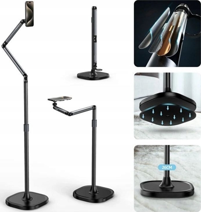 Изображение Podstawka Telesin Podstawka Statyw Stojak 162cm Magnes Magnetyczny MagSafe na Telefon Tablet / Telesin P3-FS-01