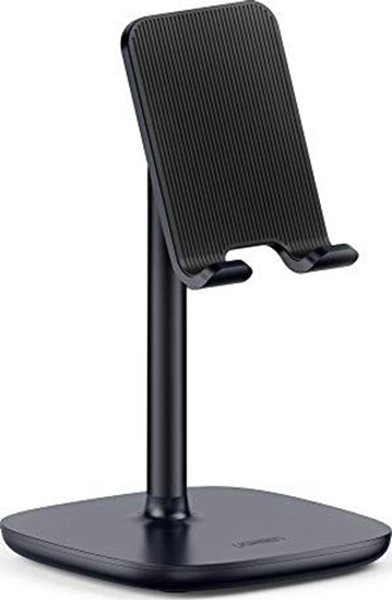 Picture of Podstawka Ugreen UGREEN stojak na telefon stacjonarny uchwyt na telefon regulowany uchwyt na telefon stojak na smartfona kompatybilny z iPhone 11 Pro X 8 Plus, Samsung M30s M20 S10, Huawei P30 Pro P20 Pro, iPad Mini 2 3 4 Czarny