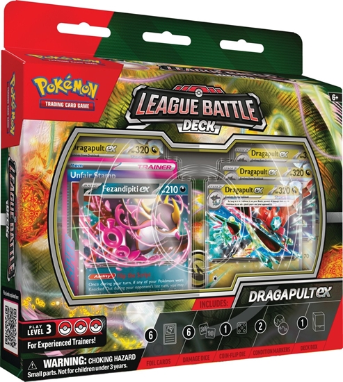 Изображение Pokemon TCG: League Battle Deck Dragapult ex trading card set
