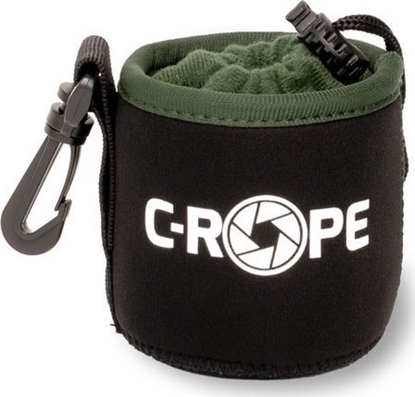 Attēls no Pokrowiec Compucase C-ROPE Objektivbeutel V2 Schwarz  Variation: XS    8x8cm retail