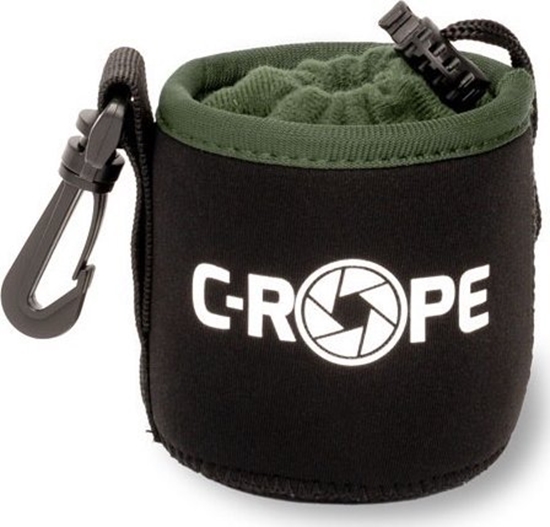 Picture of Pokrowiec Compucase C-ROPE Objektivbeutel V2 Schwarz  Variation: XS    8x8cm retail