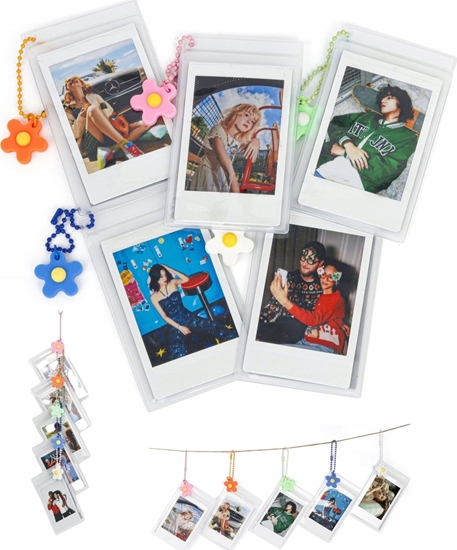 Picture of Pokrowiec LoveInstant 5x Futera Etui Ramki Wiszce na Zdjcia do Fuji INSTAX Mini 12 40 11 8 7s EVO LiPlay Link 2 SE / ZINK