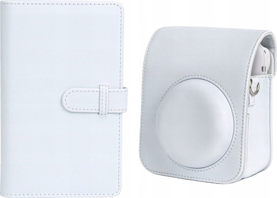 Picture of Pokrowiec LoveInstant Futera Etui Do Fuji Instax Mini 12 + Album 108x / Biay