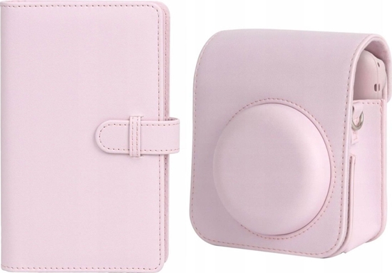 Picture of Pokrowiec LoveInstant Futera Etui Do Fuji Instax Mini 12 + Album 108x / Róowy