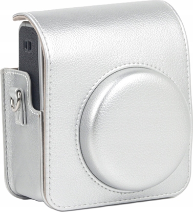 Attēls no Pokrowiec LoveInstant Futera Etui Pokrowiec Case Osona do FujiFilm Fuji INSTAX Mini 40 / Srebrny