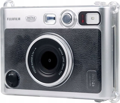 Attēls no Pokrowiec LoveInstant Futera Etui Pokrowiec Case Torba Osona do Fuji FujiFilm INSTAX Mini EVO / Przezroczysty