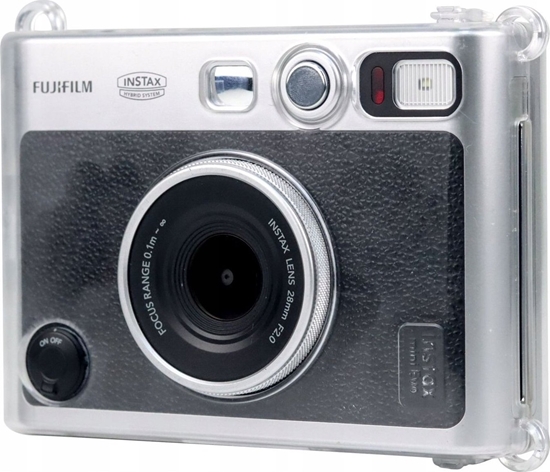 Picture of Pokrowiec LoveInstant Futera Etui Pokrowiec Case Torba Osona do Fuji FujiFilm INSTAX Mini EVO / Przezroczysty
