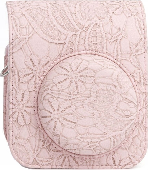 Picture of Pokrowiec LoveInstant Futera Etui Pokrowiec Osona Case do Fuji FujiFilm INSTAX Mini 12 - Haft Róowy