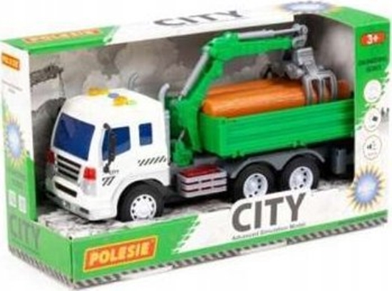 Picture of Polesie AUTO CIEZAR 32CM CITY SW/DZ PODNOS WADER P WB8