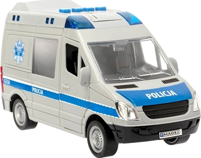 Изображение POLICJA RADIOWÓZ WÓZ POLICYJNY POLSKI NAPIS WIATO DWI