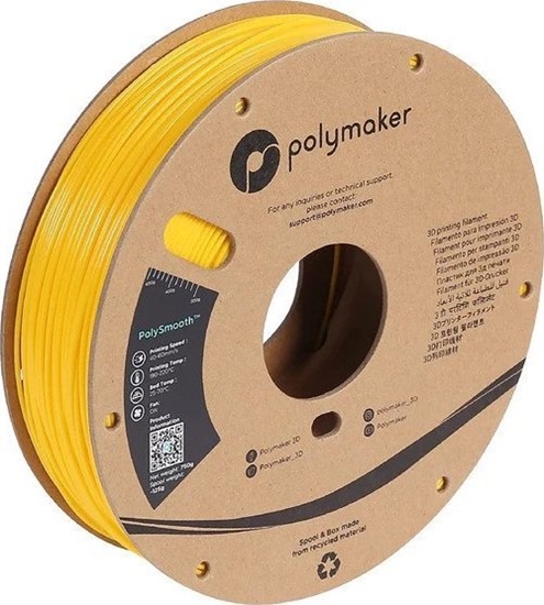 Picture of Poly Filament Polymaker PolySmooth PVB 1,75mm, 0,75kg - Yellow}