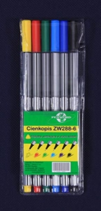 Изображение Polsirhurt Cienkopis mix 6 kol. (ZW288-6)