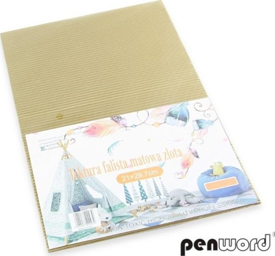 Picture of Polsirhurt Tektura falista A4 matowa zota