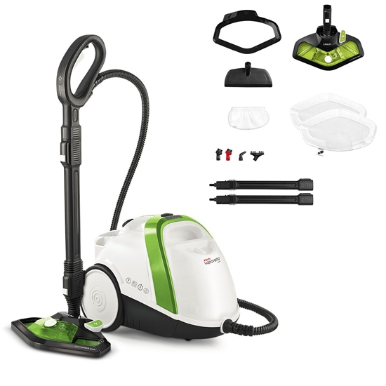 Picture of Polti PTEU0317 Vaporetto Smart 110 Eco Steam cleaner, Power 1500 W, White/Green | | Steam cleaner | PTEU0317 Vaporetto Smart 110 Eco | Power 1500 W | Steam pressure 4 bar | White/Green