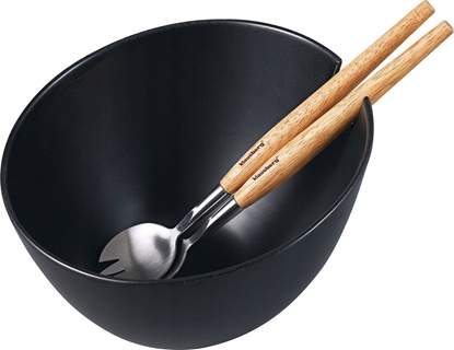 Attēls no PORCELANOWA MISA 23cm DO SAATEK Z YKAMI KLAUSBERG KB-7786 CZARNA