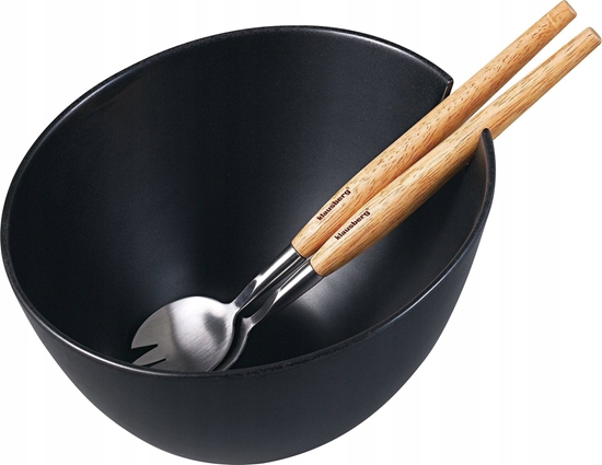 Picture of PORCELANOWA MISA 23cm DO SAATEK Z YKAMI KLAUSBERG KB-7786 CZARNA