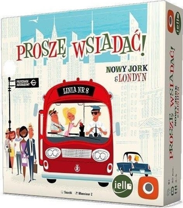 Picture of Portal Games Gra planszowa Prosze wsiadac: Nowy Jork i Londyn