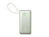 Picture of Powerbank 545 NANO 30W 10000mAh z wbudowanym kablem USB-C, zielony
