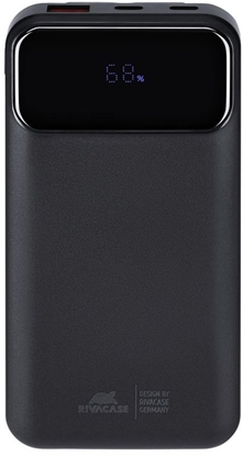 Attēls no POWER BANK USB 10000MAH/VA2211 BLACK RIVACASE