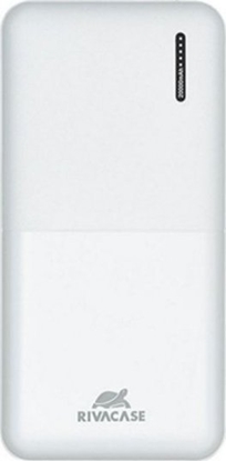 Attēls no POWER BANK USB 20000MAH/VA2572 WHITE RIVACASE