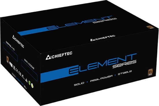 Picture of Power Supply|CHIEFTEC|700 Watts|Efficiency 80 PLUS BRONZE|PFC Active|ELP-700S