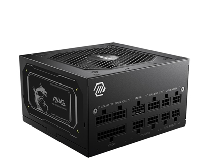 Picture of Power Supply|MSI|MAG A750GL PCIE5 II|750 Watts|Efficiency 80 PLUS GOLD|PFC Active|MAGA750GLPCIE5II