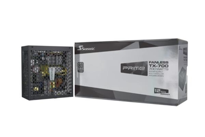 Picture of Power Supply|SEASONIC|PRIME FANLESS TX|700 Watts|Efficiency 80 PLUS TITANIUM|MTBF 100000 hours|PRIME-TX-700