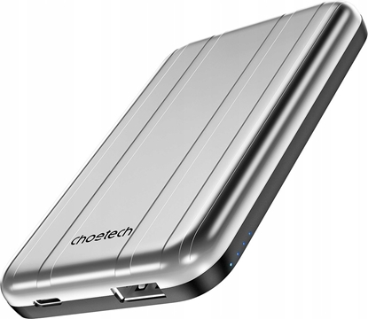 Picture of Choetech B655 mini wireless magnetic powerbank 5000mAh Silver