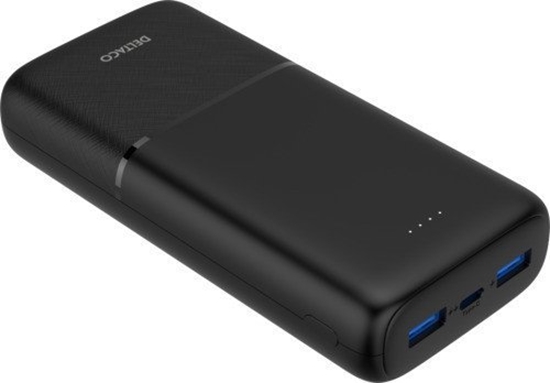 Picture of Powerbank Deltaco Iorin baterija DELTACO 20 000 mAh, 2 x USB-A 18 W, 1 x USB-C PD 20 W / PB-C1008