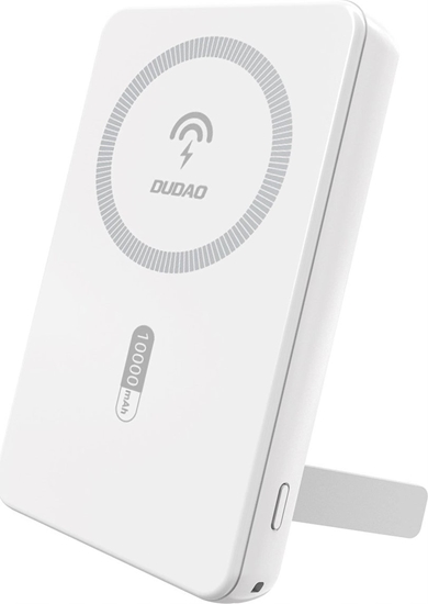 Picture of Powerbank Dudao K14S+ 10000mAh 20W USB-A / USB-C / MagSafe z podstawk - biay