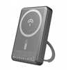 Изображение Powerbank Dudao Powerbank Dudao K28 10000mAh PD 22.5W z MagSafe z metalow obudow i piercieniem-podstawk - szary