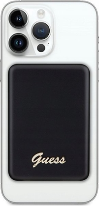 Picture of Powerbank Guess Metal Script Logo 5000mAh Czarny
