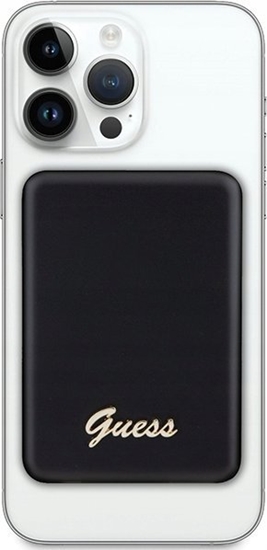 Picture of Powerbank Guess Metal Script Logo 5000mAh Czarny