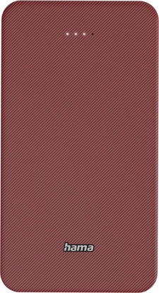 Attēls no Powerbank Hama Power Pack Color 20 20000mAh Czerwony