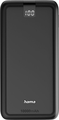 Attēls no Powerbank Hama Power Pack Performance 10 10000mAh Czarny