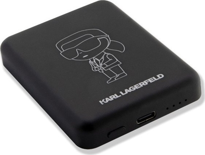 Picture of Powerbank Karl Lagerfeld KLPBMKIOTTGK 3000mAh Czarny