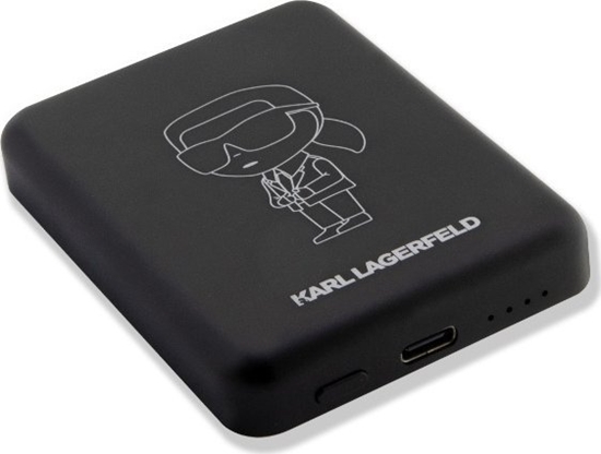 Picture of Powerbank Karl Lagerfeld KLPBMKIOTTGK 3000mAh Czarny