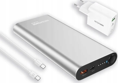 Picture of Realpower Powerbank PB-20000PD Pro Set silber      20.000mAh