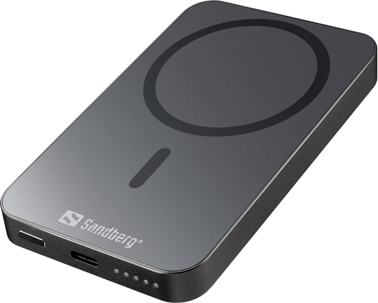 Picture of Powerbank Sandberg Mag Wireless Powerbank5000ALU