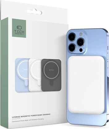 Attēls no Powerbank Tech-Protect PB10 LifeMag 5000mAh Biay