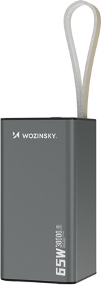 Attēls no Wozinsky Powerbank Wozinsky K65+ 65W 30000mAh 2x USB-C, 1x USB-A 65W - black